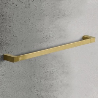 Towel Bar Towel Bar, 24 Inch, Matte Gold Gedy PI21-60-88